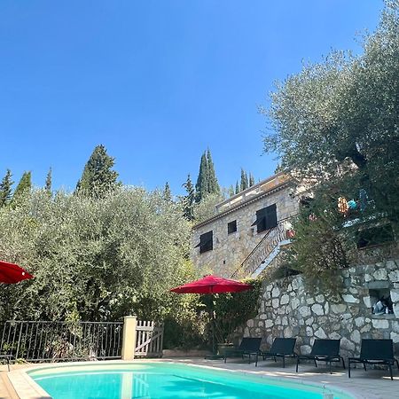 Entre Nice Et Monaco Grande Villa Avec Piscine Privee 12 Personnes Drap Kültér fotó